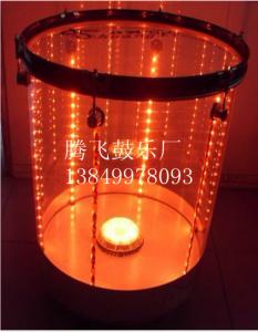 七彩声控水鼓