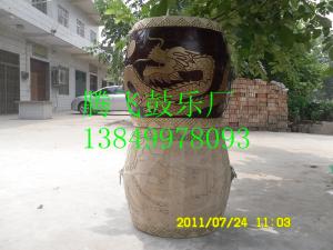 18寸浮雕龙鼓